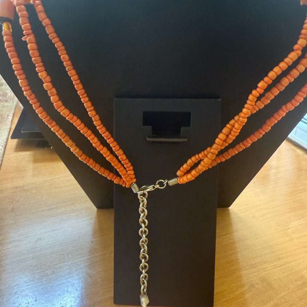 Multicolor Beaded Necklace - Picture 4 of 5